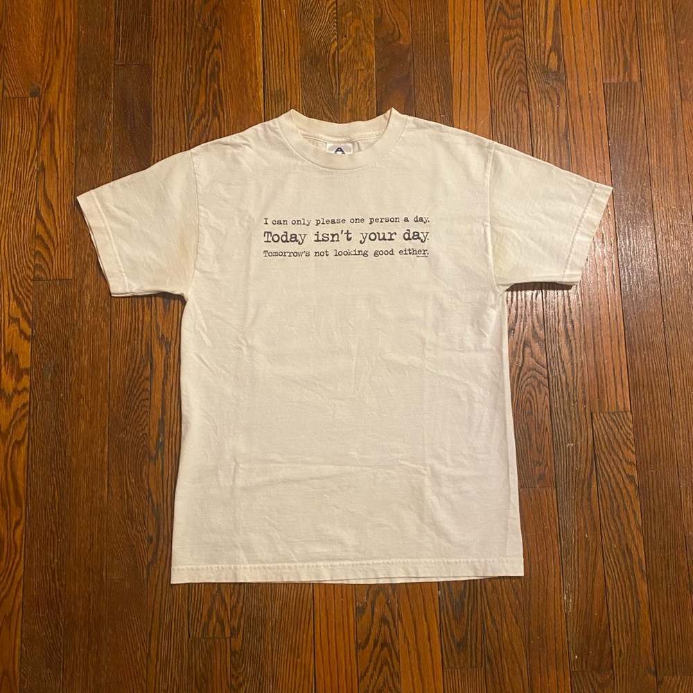 Vintage comedy shirt from the 90s